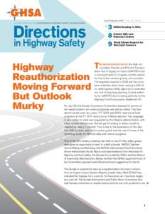 Late Summer 2011 a publication of the Governors highway safety association Directions  pg