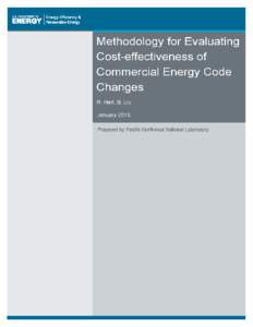 Methodology for Evaluating Cost-effectiveness of Commercial Energy Code Changes