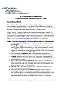 citywide approaches to afterschool fact sheet[removed]