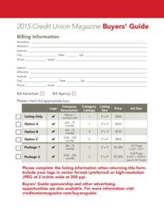 Buyers Guide Sell Sheet.indd