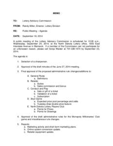 North Dakota Lottery / 2by2 / Lotteries in the United States / Lottery / Wayne Stenehjem / Kansas Lottery / State governments of the United States / North Dakota / Economy of North Dakota