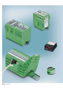 340  PHOENIX CONTACT INTERFACE Analog Signal conditioners for Measurement and Control Technology