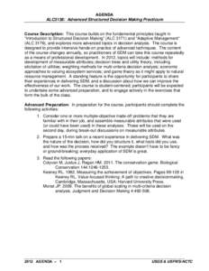 Microsoft Word - SDMII Agenda 2012 draft 1.doc