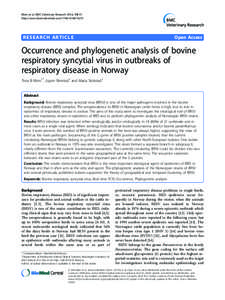 Bovine herpesvirus 1 / Influenza / Bovine virus diarrhea / Bovine coronavirus / Virus / Paramyxovirus / Bovine enterovirus / Animal virology / Veterinary medicine / Medicine