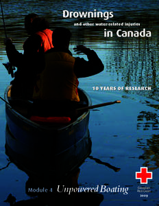 Drownings and other water-related injuries in Canada  10 YEARS OF RESEARCH