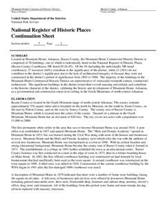 National Register of Historic Places listings in Blackford County /  Indiana / Hartford City Courthouse Square Historic District / Rochester Downtown Historic District / Geography of the United States / Baxter County Courthouse / Arkansas