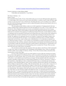 Southern Campaign American Revolution Pension Statements & Rosters Pension Application of John Mallory R6845 Transcribed and annotated by C. Leon Harris The State of Alabama } Ss Benton County }