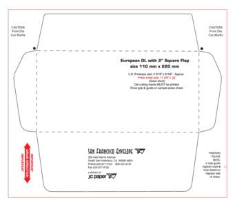 Converting Instructions (Customer Furnished Stock) IMPORTANT NOTES TO FOLLOW 