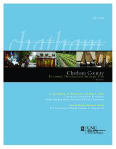 Economic Scan- Chatham County North Carolina