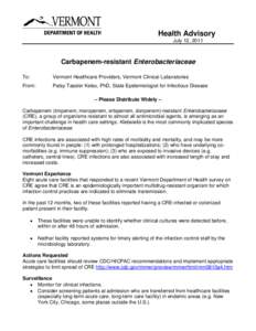 Microsoft Word - 11_0712-Carbapenem_resistant_Enterobacteriaceae.doc