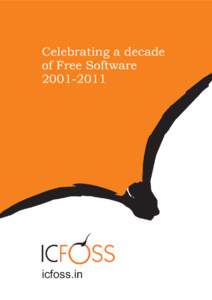 Celebrating a decade of Free Softwareicfoss.in