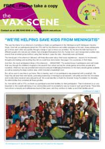 FREE - Please take a copy  the VAX SCENE Contact us onor email 