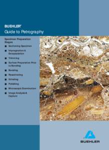 ®  BUEHLER Guide to Petrography Specimen Preparation