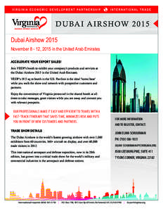 Dubai / United Arab Emirates / Geography of Asia / Asia / Airshows / Dubai Airshow / Booth