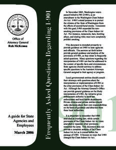 A guide for State Agencies and Employees March[removed]Frequently Asked Questions Regarding I-901