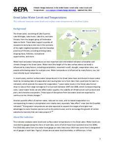 Meteorology / Great Lakes Waterway / Upper Peninsula of Michigan / Climate history / Saint Lawrence Seaway / Lake Superior / Great Lakes / Lake Erie / Lake / Canada–United States border / Atmospheric sciences / Water