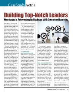 CaseStudyAetna Case Study Building Top-Notch Leaders