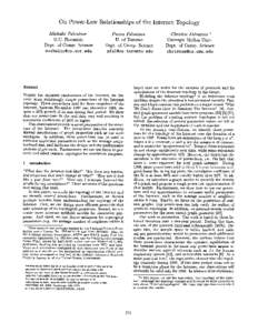 Network theory / Networks / Degree / Topology / Directed graph / Vertex / Connectivity / Shortest path problem / Centrality / Graph theory / Mathematics / Theoretical computer science