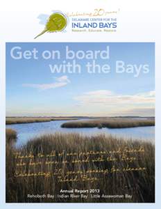 Celebrating  20 years! Get on board with the Bays