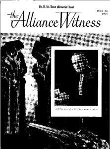 A. W. Tozer / Arminianism / Christian and Missionary Alliance / Trinity / The Church of Jesus Christ / Leonard Ravenhill / Conditional preservation of the saints / Christianity / Christian theology / Theology