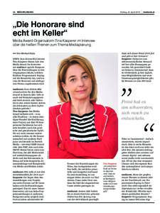 12 mediaplanung  Freitag, 22. April 2016 medianet.at