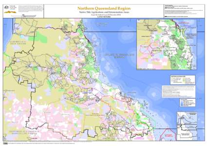 Native Title Applications External boundary of application (NNTT Number and Name shown) The Registrar, the National Native Title Tribunal and its staff, members and agents and the Commonwealth (collectively the Commonwea