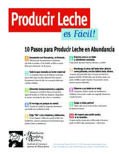 Producir Leche es Fácil! 10 Pasos para Producir Leche en Abundancia 6 1 Duerma cerca a su bebe