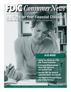 Fall[removed]Is It Time for Your Financial Checkup? Tips that can help you fine-tune your money management