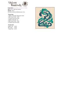 Design Name: Letter Perfect - Number 2 (UT7692) Size: 3.27