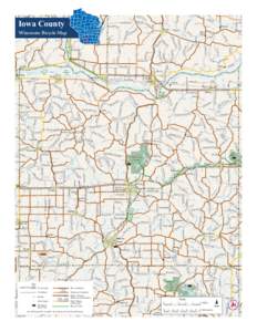 Iowa County Bicycle Map - WisDOT