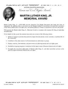 Politics / Martin Luther King /  Jr. / Martin Luther King / Civil rights movement / African-American Civil Rights Movement / Luther / Civil and political rights / Mary King / Community organizing / Nonviolence / United States