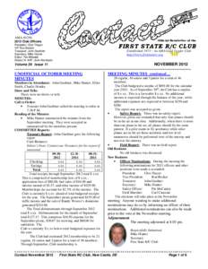 AMA #1256  Official Newsletter of the 2012 Club Officers President: Chet Thayer