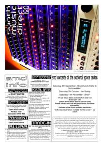 Cover: Zeit Sequencer (www.infectionmusic.com)  You can email smd at: [removed] Secure online ordering available at: