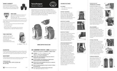 Luggage / Bags / Camping equipment / Backpack / Hiking equipment / Webbing / Tempest / Technology / Recreation / Digital media