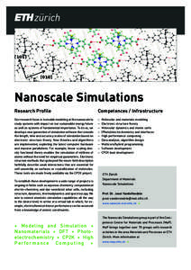 CP2K / Density functional theory / Emerging technologies / Software / Molecular dynamics / Simulation / Nanomaterials / Chemistry / Science / Computational chemistry