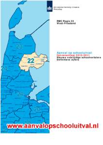 RMC Regio 22 West-Friesland Aanval op schooluitval  Convenantjaar