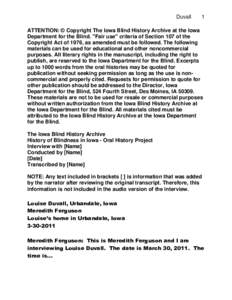 Microsoft Word - IDBOHTranscript.Louise Duvall(2).Meredith Ferguson[removed]doc