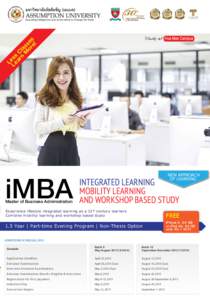 IMBA HB Integrated Learning