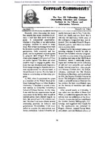 Essays of an Information Scientist, Vol:6, p.74-79, 1983  I Number  Current Contents, #11, p.5-10, March 14, 1983