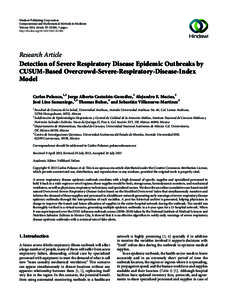 Hindawi Publishing Corporation Computational and Mathematical Methods in Medicine Volume 2013, Article ID[removed], 9 pages http://dx.doi.org[removed][removed]Research Article