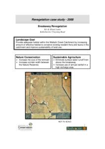 Corridor – mixed species across the landscape