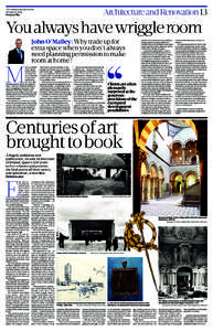 Architecture and Renovation 13  The Sunday Business Post October 12, 2014 Property Plus