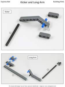 Express-Bot  Building Hints Kicker and Long Arm