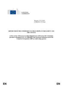 EUROPEAN COMMISSION Brussels, [removed]COM[removed]final