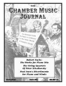 Chamber music / Piano / Piano trio / Violins / Robert Fuchs / String Quartet / Piano Quintet / Woldemar Bargiel / Friedrich Gernsheim / Classical music / Music / Musical groups