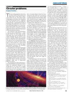 news and views Solar system Circular problems Douglas P. Hamilton