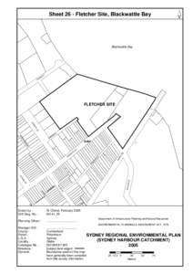 Sheet 26 - Fletcher Site, Blackwattle Bay  Blackwattle Bay O CO