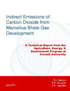 Indirect Emissions of Carbon Dioxide from Marcellus Shale Gas