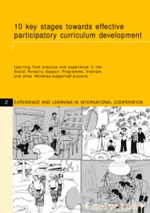10 key stages towards effective participatory curriculum development Lear ning from practice and experience in the S o c i a l Fo r e s t r y S u p p o r t P r o g r a m m e , V i e t n a m , and other Helvetas-suppor te