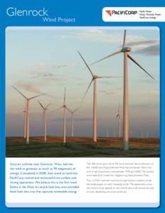 PacifiCorp / Wind turbine / Scottish Power / Wind power in the United States / Energy / Berkshire Hathaway / Energy in Oregon